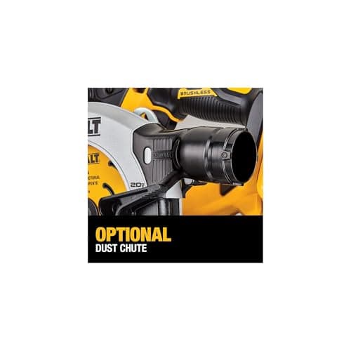 DEWALT 20V MAX* Circular Saw, 6-1/2-Inch, Cordless, Battery and Charger Included (DCS565P1)