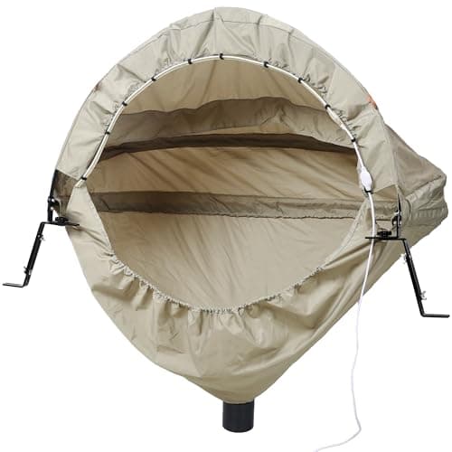 Miter Saw Dust Collector, Universal Dust Hood with Port & Storage Bag, Chop Saw Dust Collector Attachment, Accessory Holes, Fits All Miter Saws