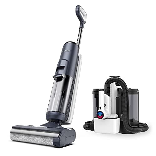 Tineco Floor ONE S5 Smart Cordless Wet Dry Vacuum Cleaner and Mop for Hard Floors & Carpet ONE Spot Essentials Smart Cordless Carpet and Upholstery Spot Cleaner