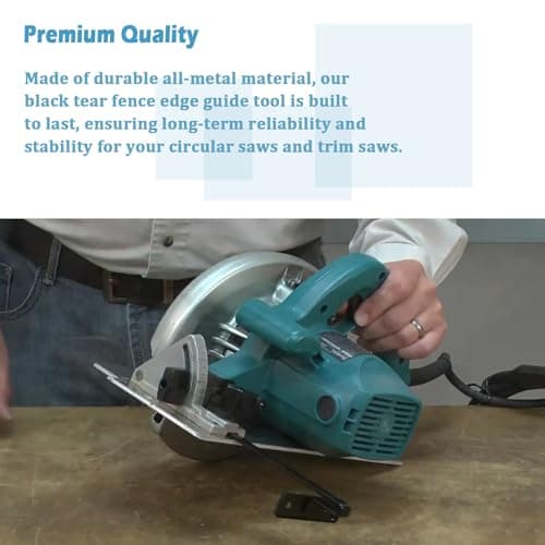 164095-8 Circular Saw Guide Rip Fence Kit Fits for Makita Circular Saws BSS500,BSS501,5704R-2PACK