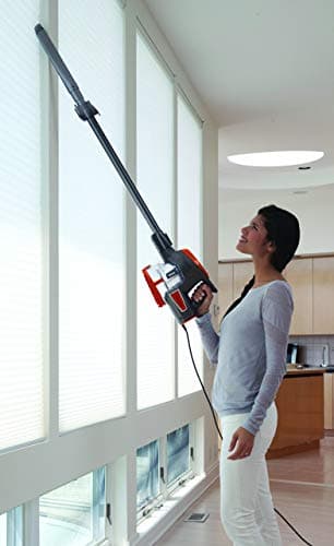Shark Rocket HV302 Ultra-Light Corded Bagless Vacuum for Carpet and Hard Floor Cleaning with Swivel Steering, Orange (Renewed)