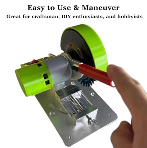 Mini Miter Saw, 775 Motor Cut Off Mini Chop Saw, 4 inch Circular Saw with Angle Adjustable Vise & 3 Blades for Craftsman DIY Crafts Hobby PVC Wood Cutting, Adjustable Speed