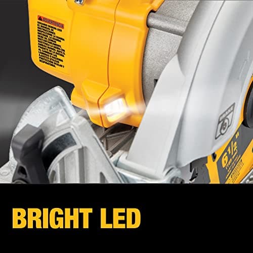 Dewalt DCS565BR 20V MAX Brushless Lithium-Ion 6-1/2 in. Cordless Circular Saw (Tool Only) (Renewed)