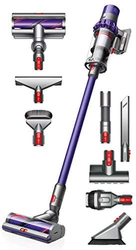 Dyson Cyclone V10 Animal Cordless Vacuum Cleaner + Manufacturer's Warranty + Quick Release Extension Hose + Stubborn Dirt Brush + Mattress Tool Bundle (Renewed)