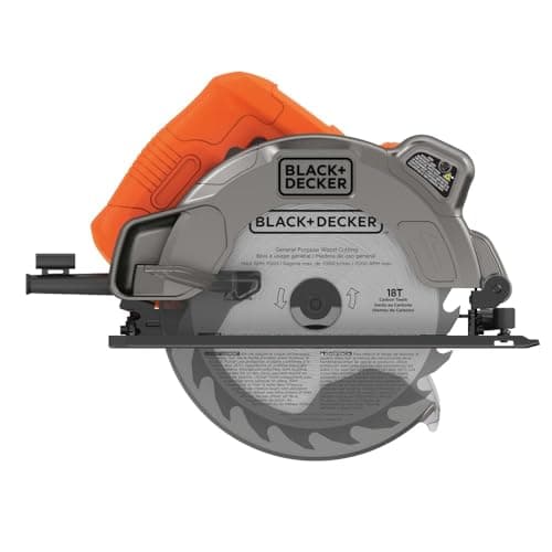 BLACK+DECKER 7-1/4-Inch Circular Saw with Laser, 13-Amp (BDECS300C)
