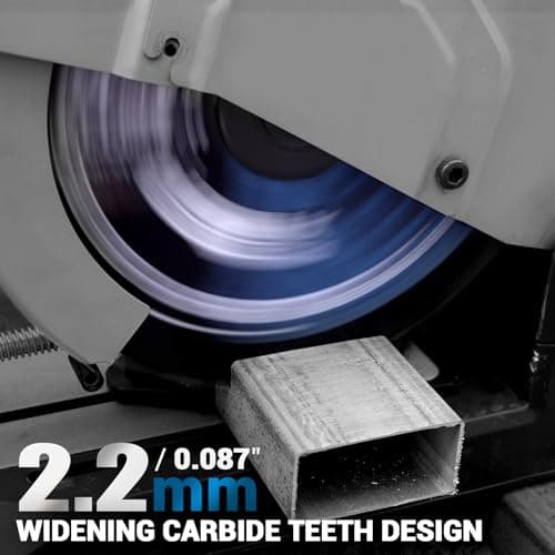 14-Inch Metal Cutting Saw Blade – No Heat, Low Sparks, 66-Tooth Cermet Carbide Tipped, Fits Evolution S14CPS/S15CPS/S355CPS – Thin Kerf for Steel, Angle Iron, Threaded Rod, 1-Inch Arbor