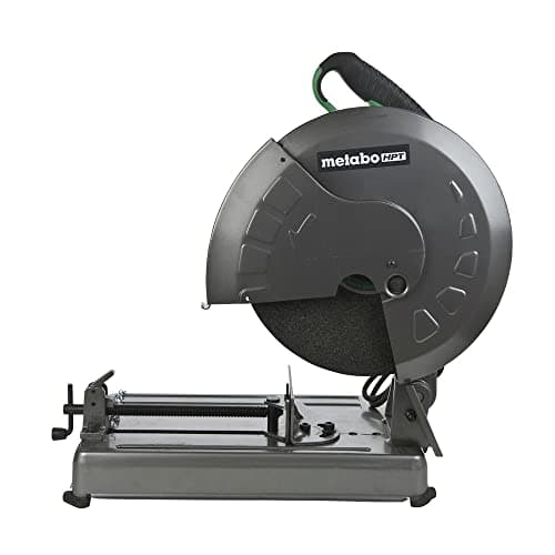 Metabo HPT Metal Chop Saw, 14-Inch Cut-off Wheel, Portable and Lightweight, Powerful 15-Amp Motor (CC14SFS)