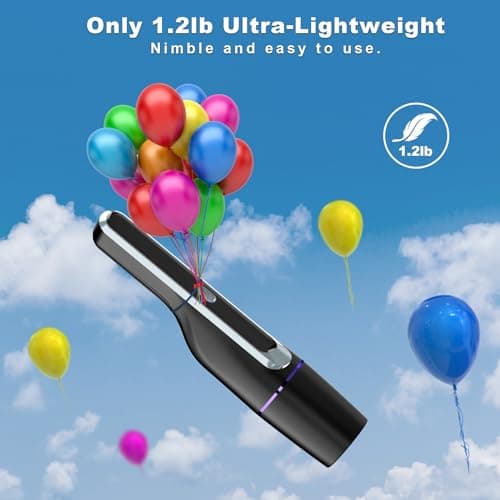 Handheld Vacuum Cordless - Car Vacuum with Brushless Motor & 14000Pa Powerful Suction, 1.2lbs Lightweight, LED Light, Slim Mini Vacuum Cleaner for Car Home Office Pet