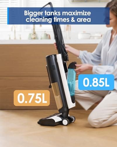 Tineco iFLOOR 5 Steam Wet Dry Vacuum All-in-one & Replacement Brush Roller