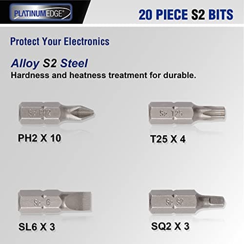 276pc Titanium Twist Drill Bit Set with S2 Bits 135° Tip High Speed Steel, Size from 1/16" up to 1/2", Ideal in Wood Cast Iron Aluminum Alloy Plastic Fiberglass, Clear Lid Case