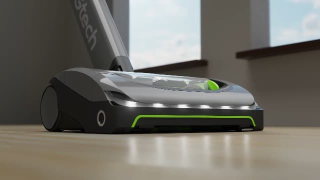 Gtech AirRAM MK2 Cordless Vacuum Cleaner with Powered Brush Head - Perfect for Carpet and Hardwood Floors - Rechargeable 22v Li-ion Battery - Lightweight (7 lbs.)