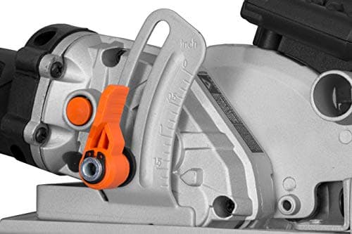 WEN 3625 5-Amp 4-1/2-Inch Beveling Compact Circular Saw with Laser and Carrying Case