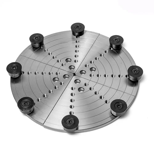 CK-3.75Z-FJ10 10" Flat Jaws for BMWOOD CK100 Series Woodturning Lathe chuck, Compatible with the Harbor Freight Bauer 23222A-B chuck.
