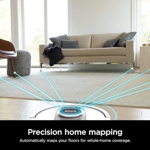 Shark AI Ultra Voice Control Robot Vacuum with Matrix Clean Navigation, Home Mapping, 60-Day Capacity, XL Self-Empty Base for Homes with Pets, Carpet & Hard Floors