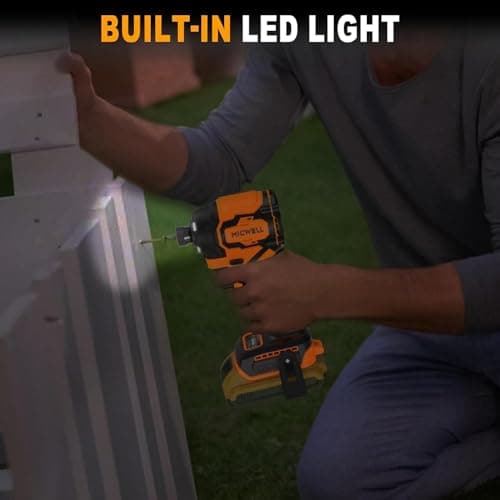 Cordless Impact Driver (Tool Only) Compatible with Dewalt 20V Max Battery, Up to 2300 In-lbs Brushless1/4" Impact Driver, 4-Speed Lightweight Power Impact Drivers with Tool Bag, LED Light