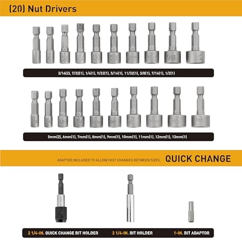 Jackson Palmer 236 Piece Ultimate Screwdriver Bit Set, High Grade Carbon Steel, Includes Hard-to-Find Security Bits & Micro Bits