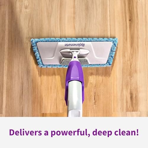 Rejuvenate PowerMax Multi-Surface Floor Cleaner, 128 Ounces, Breaks Down Dirt And Grime On Sealed Hardwood, Tile, Vinyl, Laminate To Deliver A Powerful, Deep Clean With Citrus And Cedarwood Scent