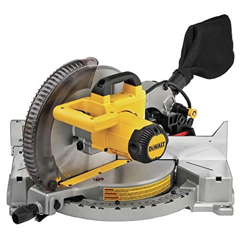 Dewalt DWS715R 12 in. 15 Amp Single Bevel Compound Miter Saw (Renewed)