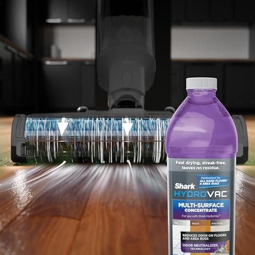 Shark HydroVac MessMaster Wet Dry Corded Vacuum Cleaner, 3-in-1 Multi-Surface Vacuum Mop & Self-Cleaning System, Lightweight, Powerful Suction, for Hard Floors & Area Rugs, Navy, WD161