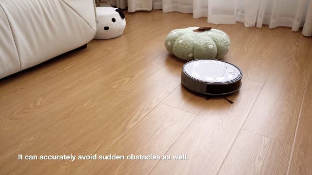 Lefant M310 Robot Vacuum Cleaner– 4500Pa Suction, Ultra-Slim & Quiet, PreciSense Obstacle Avoidance, WiFi/App/Voice Control, 160-Min Runtime, Self-Charging – Ideal for Pet Hair & Hard Floors (Gray)