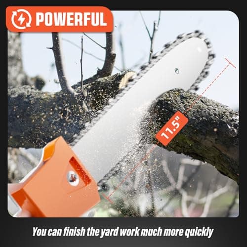 48CC Gas Powered Pole Saw 2-Cycle Engine,16FT Adjustable Extension Pole Chainsaw for Tree Trimming & Pruning,Lightweight Design,Professional Landscaping Tool (Gas Pole Saw)