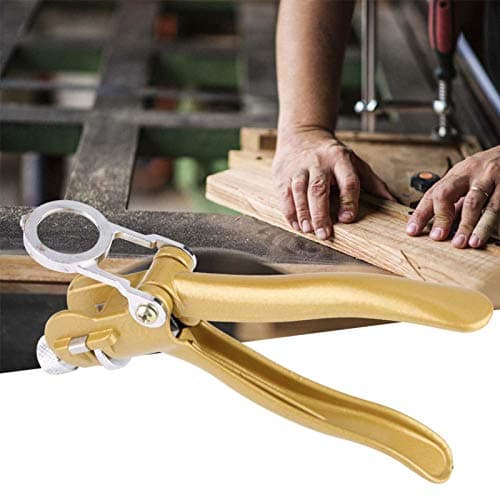 Zinc Alloy and Copper Alloy Saw Set Tool Saw Set Pliers, Woodwork Hand Tools Sawset Puller with Magnifier And Arc Shaped Hadle for Woodworking 18 x 7 x 4cm