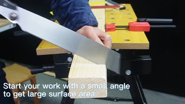 HAUTMEC Folding Japanese Pull Saw, 9-Inch Hand Wood Saw with SK5 Blade, 17TPI Sharp Trapezoid Teeth, Dual Cutting Angle, Pro Handsaw for Fine & Fast Cuts – HT0312