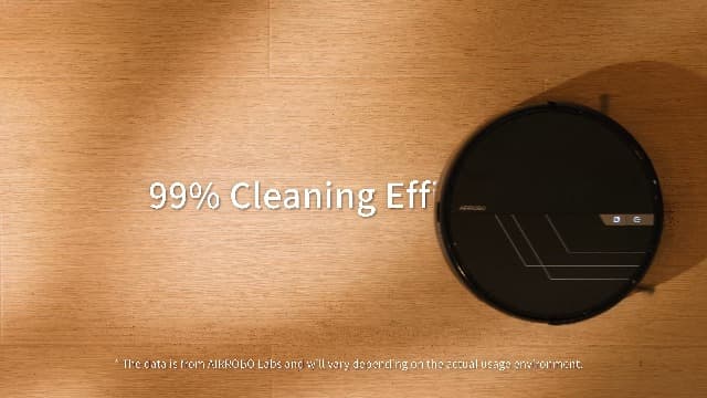 AIRROBO Robot Vacuum and Mop, 3000Pa Powerful Suction Robot Vacuum Cleaner with Self-Charging, Wi-Fi/App/Voice Control, Advanced Obstacle Avoidance, Slim Design, Ideal for Pet Hair, Hard Floor,Carpet