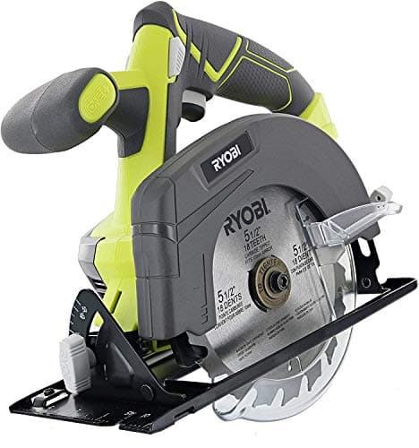 RYOBI 18-Volt Cordless 5 12inch Circular Saw Kit with a 4Ah Battery and Charger (No Retail Packaging)