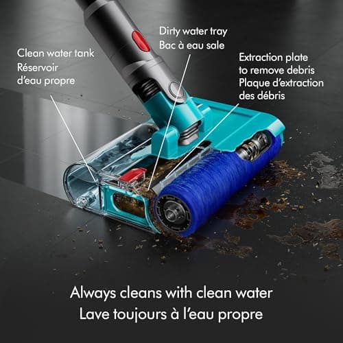 Dyson V15s Detect Submarine​ Wet Dry Vacuum, Yellow/Nickel