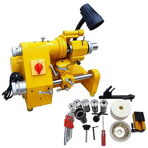 Cutter Grinder Drill Sharpener 5C Collet with Accessories Multi-functional Sharpening Tool Sharpening Milling Machine 110V