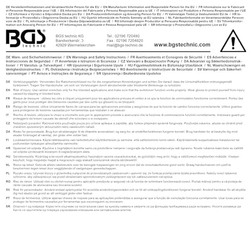 BGS 6616 | Ratchet Combination Wrench | reversible | 16 mm