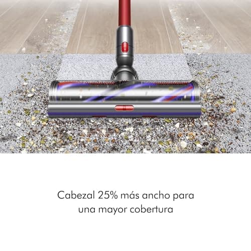 Dyson Outsize Origin Cordless Vacuum, Nickel/Red
