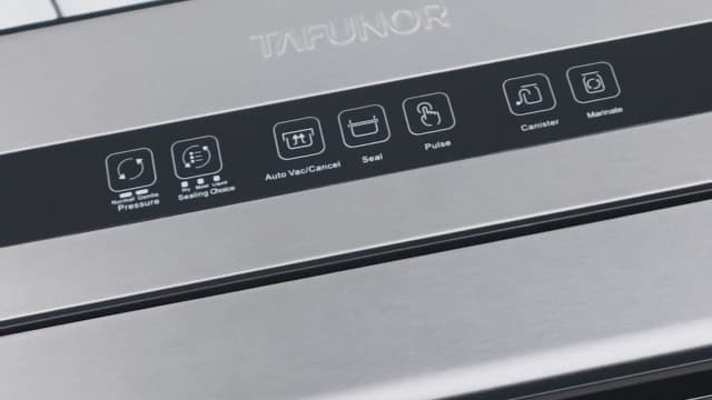 2025 Updated Stylish design Precision Vacuum Sealer Machine Pro for Food Saver, Concealed Handle 90Kpa Vacuum Sealers for Sous Vide,Liquid Food/Build with Cutter/Large Bag Storage/2 Bag Rolls