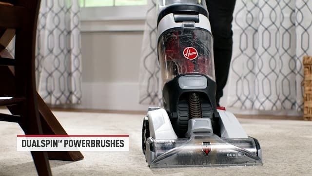 Hoover Dual Spin Pet+ Upright Carpet Cleaner Machine, Carpet Shampooer Machine for Home and Pets, Includes Storage Mat, Pair with a Hoover Carpet Cleaner Solution for a Bright, Refreshed Home