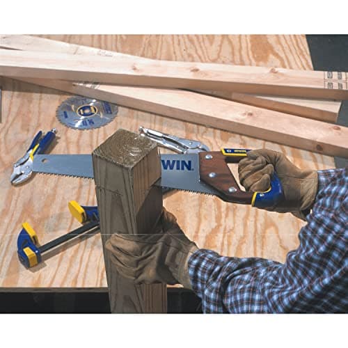IRWIN MARATHON ProTouch Fine-Cut Handsaw, 15-inch (2011200)