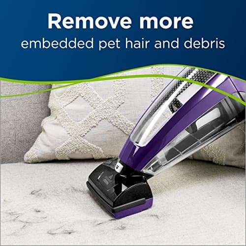 Bissell Pet Hair Eraser Lithium Ion Cordless Hand Vacuum, Purple