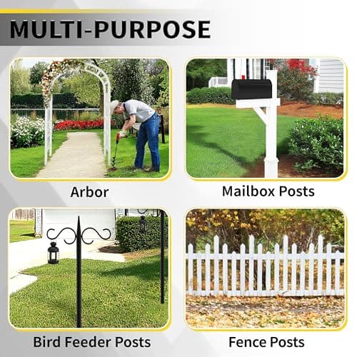 2”x32“ Auger Drill Bit for Planting, Heavy-Duty Planting Auger for Bulbs, Post Hole Digger for 3/8”Hex Drive Drill