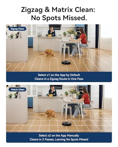 Proscenic Q8 Max Robot Vacuum and Mop with Self Emptying for 60 Days, 5,000 Pa Suction, LiDAR Navigation with Home Mapping, 200 Min Run, Auto Self-Charging, WiFi APP Control for Floor