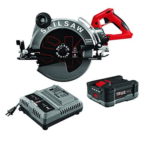 SKIL 10-1/4'' TRUEHVL Cordless Worm Drive Skilsaw Circular Saw Kit with 1 Battery - SPTH70M-11