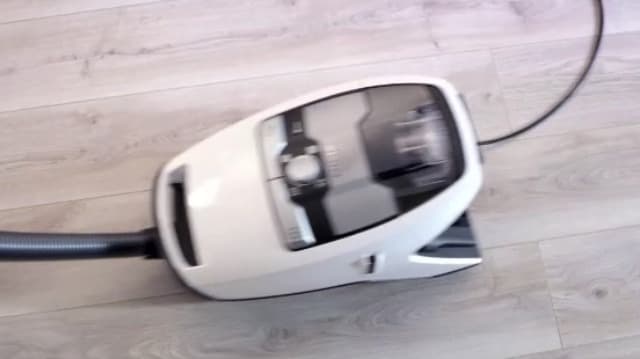 Miele Blizzard CX1 Cat & Dog Bagless Canister Vacuum, Lotus White - Pet Hair, Portable