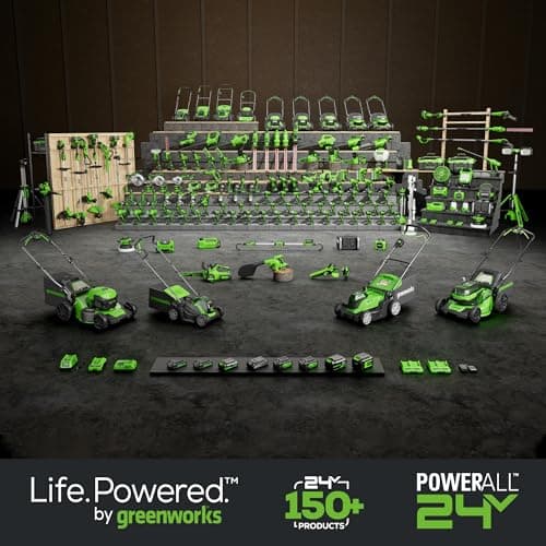 Greenworks 24V 7-1/4'' Circular Saw Brushless Cordless, with 4Ah Battery and 2A Charger