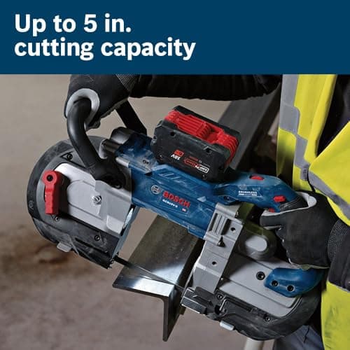 BOSCH GCB18V-5B26 18V 5 In. Deep Cut Band Saw Kit