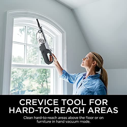 Shark CH963AMZ 2-in-1 Pet Pro Cordless Handheld Vacuum Ultracyclone System, Lightweight and Portable for Car and Home, Rechargeable, Washable Filter, XL Dust Cup, Crevice Tool & Scrubbing Brush, White