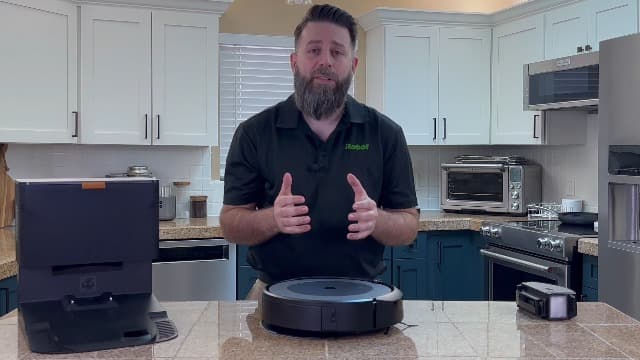 iRobot Roomba Combo i5+ Self-Emptying Robot Vacuum and Mop, Clean by Room with Smart Mapping, Empties Itself for Up to 60 Days, Works with Alexa, Personalized Cleaning OS