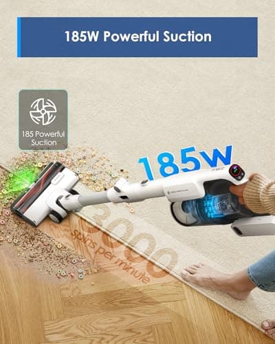 Tineco Pure ONE A50S Cordless Stick Vacuum Cleaner & 3DSense Power Brush