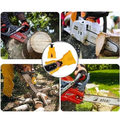 Chainsaw Sharpener, Portable Chainsaw Sharpener Kit for 12''-22'' Saws, Universal Chainsaw Sharpener,Chain Saw Sharpener Tool.