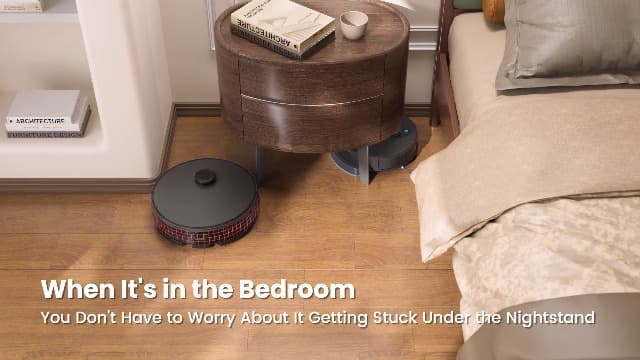 Lefant LiDAR Robot Vacuum and Mop, 450ml Visible Dustbin, Upgraded 190° PSD Obstacle Avoidance, Customized Cleaning, Multi-Floor Mapping, 150 Mins Runtime, 2.4&5G WiFi, Pet Hair & Carpets, M330 Pro