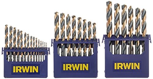 Irwin Tools IRWIN Drill Bit Set, High-Speed Steel, 29-Piece (3018005)