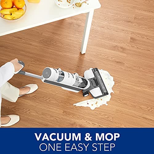 Tineco iFLOOR 3 Breeze Complete & 33.8 OZ Floor Cleaning Solution & Replacement 2 HEPA Assembly 2 Brush Roller Set, Cordless Wet Dry Vacuum Floor Cleaner and Mop